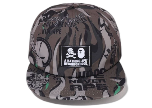 BAPE x Neighborhood Cap Green