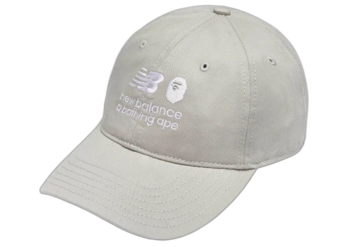 BAPE x New Balance Panel Cap Grey