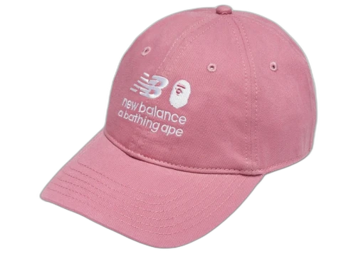 BAPE x New Balance Panel Cap Red