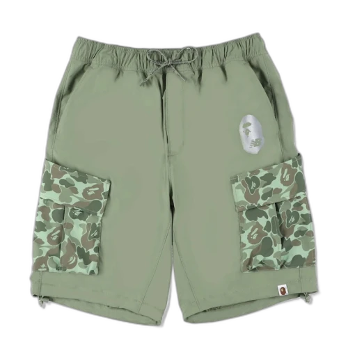 BAPE x New Balance Shorts Olive
