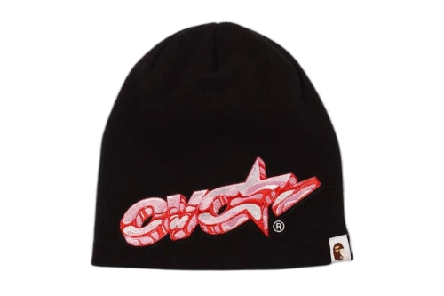 BAPE x OVO Knit Cap Black