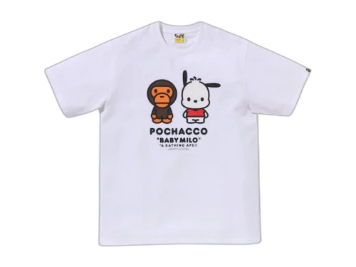 BAPE x Pochacco Baby Milo Tee White