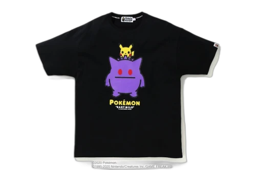 BAPE x Pokemon Oversized Ladies Gengar Tee #2 Black