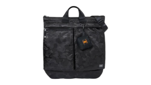 BAPE x Porter Stand Helmet Bag Black