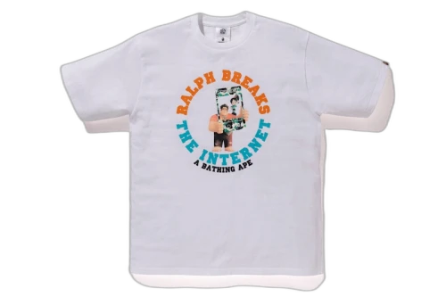 BAPE x Ralph Breaks the Internet Tee 1 White