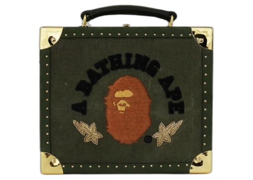 BAPE x READYMADE Clutch Bag Olivedrab