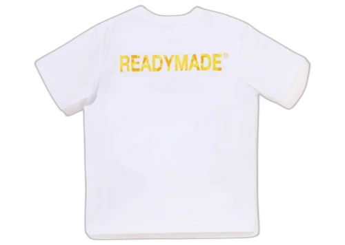 BAPE x Readymade Kids ABC Camo Tee White