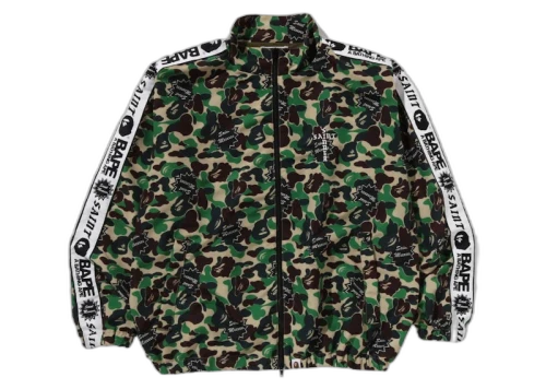 BAPE x Saint Mxxxxxx ABC Camo Track Jacket Green