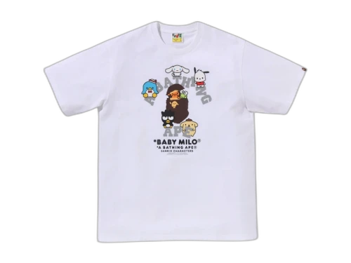 BAPE x Sanrio Characters Baby Milo Tee White