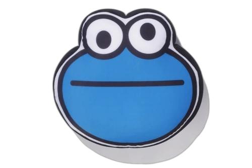 BAPE x Sesame Street Cookie Monster Flat Cushion Blue