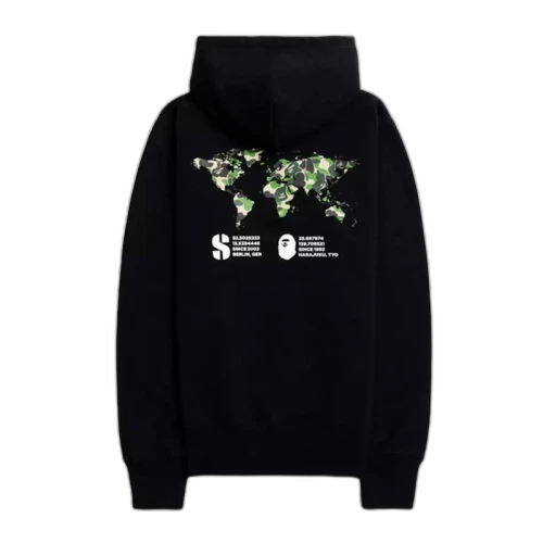 BAPE x Solebox Hoodie Black