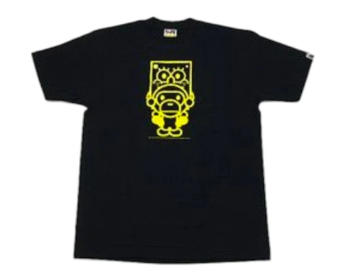 BAPE x Spongebob on Milo Tee Black/Yellow
