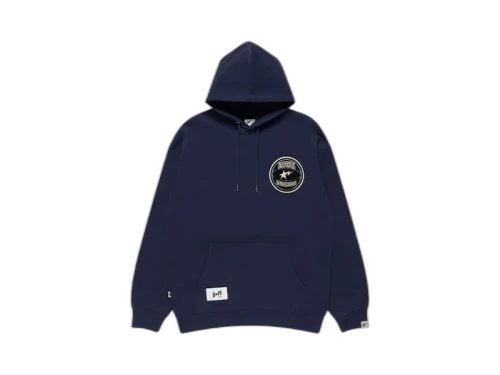BAPE x Stadium Goods Fleece Pullover Hoodie Navy