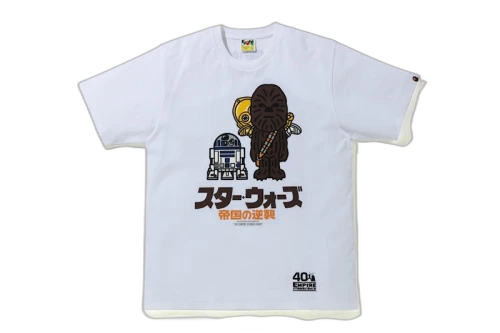 BAPE X Star Wars Chewbacca Tee (SS20) White