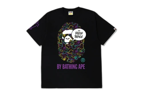 BAPE x The Fresh Prince Tee Black