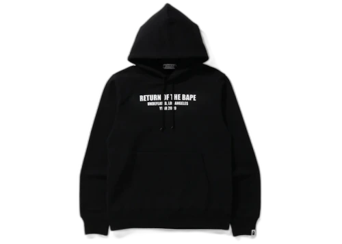 BAPE x Undefeated Pullover Hoodie Black