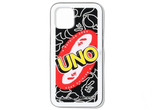 BAPE x UNO iPhone 12 Mini Case Black