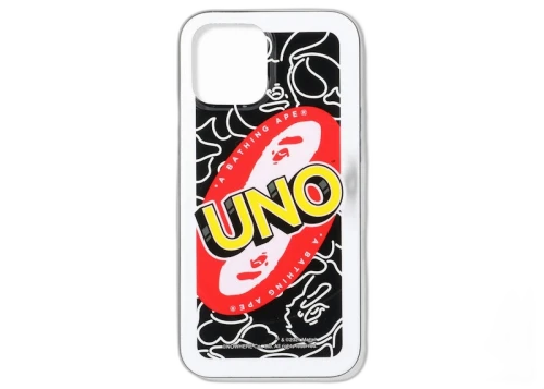 BAPE x UNO iPhone 12 Pro Max Case Black