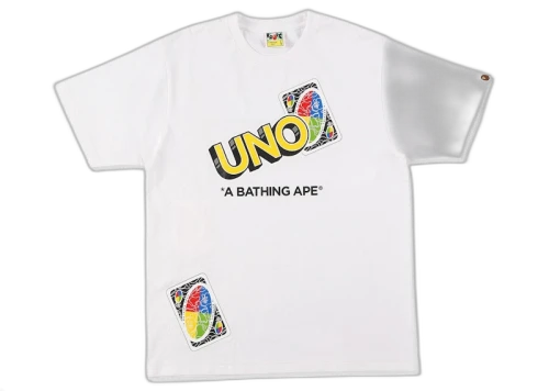 BAPE x UNO Tee White