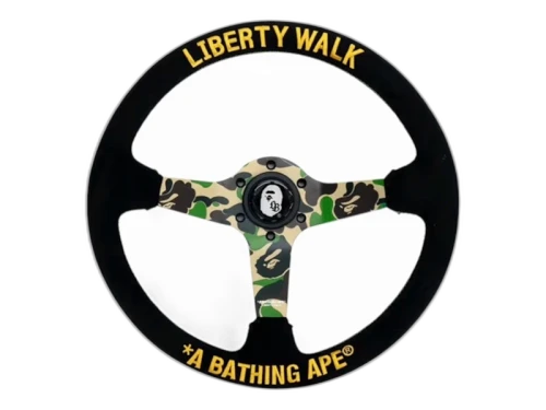 BAPE x LBWK ABC Camo Steering Wheel Green