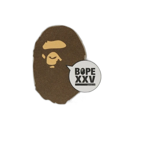 BAPE XXV Japanese Paper Panel Green/Brown