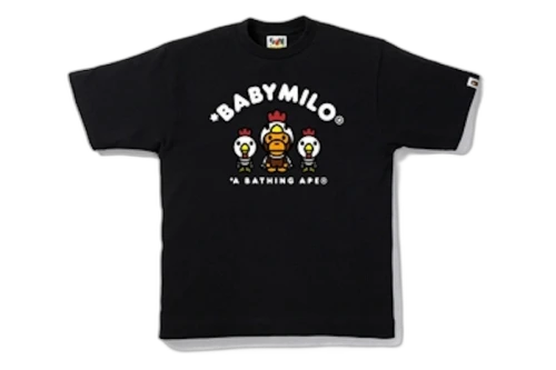 BAPE Year of Rooster Milo Tee Black/Brown