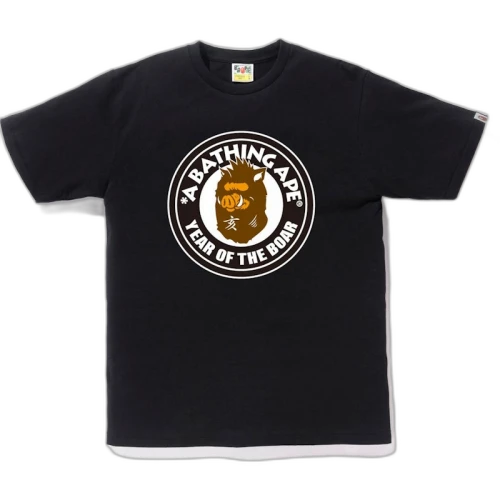 BAPE Year Of The Boar Tee Black