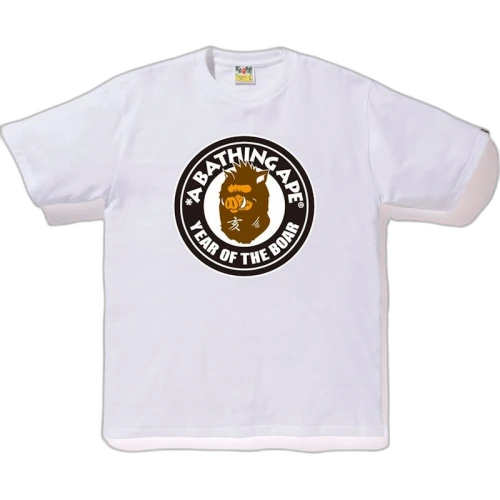 BAPE Year Of The Boar Tee White