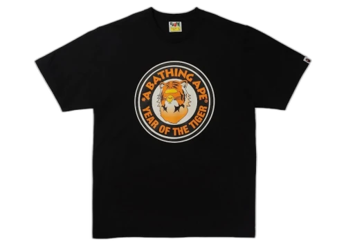 BAPE Year of the Tiger Tee Black