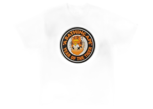 BAPE Year of the Tiger Tee White