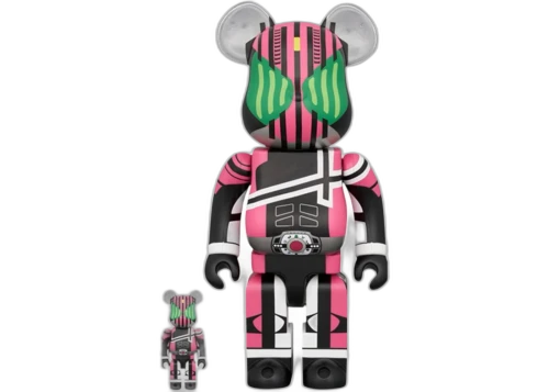 Bearbrick Kamen Rider Decade 100% & 400% Set