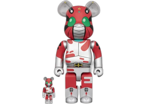 Bearbrick Kamen Rider ZX 100% & 400% Set