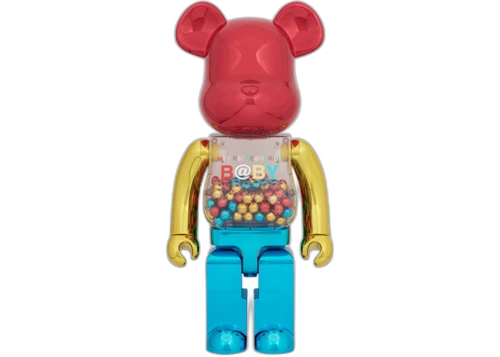 Bearbrick MCT COLOR CHROME Ver. 1000% Metallic