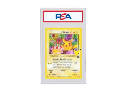 Birthday Pikachu-Holo 2021 Pokémon Celebrations Classic Collection Base Set #24/53 (PSA or BGS Graded)