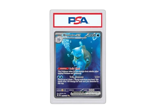 Blastoise ex 2023 Pokémon Scarlet & Violet 151 Special Illustration Rare 151/200 (PSA or BGS Graded)