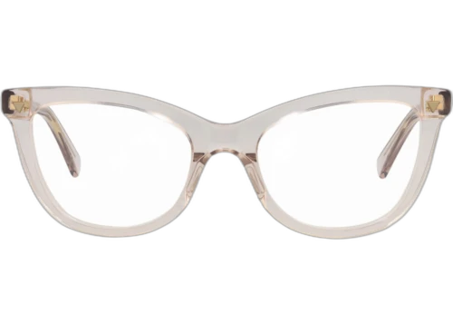 Bottega Veneta Cat Eye Frame Recycled Acetate Optical Frames BV1226O-30014277-012 NUDE NUDE TRANSPARENT