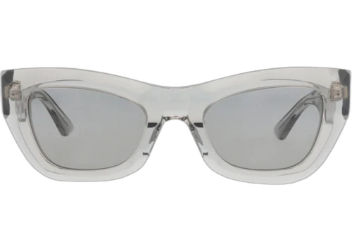 Bottega Veneta Cat Eye Frame Recycled Acetate Sunglasses BV1251S-30014558-003 Grey Grey Grey