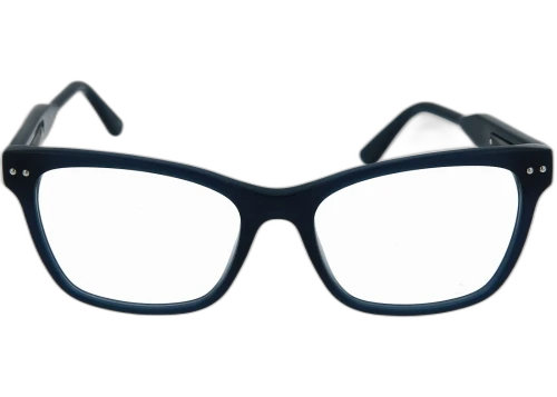 Bottega Veneta Cat Eye Optical Frames BV0016O-30000115-008 Shiny Blue