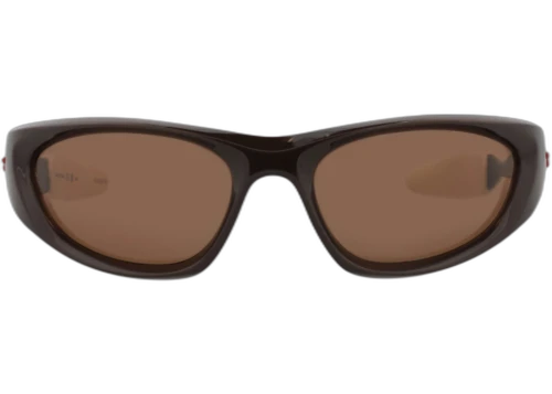 Bottega Veneta Shield Frame Injection Sunglasses BV1184S-30013673-002 Brown Brown Brown