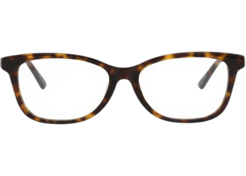 Bottega Veneta Square Frame Acetate Optical Frames BV1028OA-30008497-002 Havana Havana Transparent