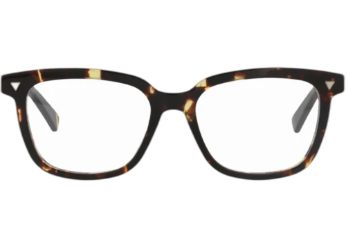 Bottega Veneta Square Frame Recycled Acetate Optical Frames BV1229OA-30014280-002 Havana Havana Transparent