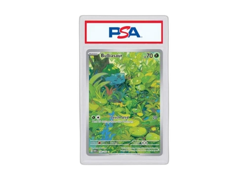 Bulbasaur 2023 Pokémon Scarlet & Violet 151 Special Illustration Rare 151/166 (PSA or BGS Graded)