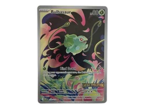 Bulbasaur Stamped Promo 2025 Pokémon Mega Evolutions Mega Evolution Promo 133/132 Ungraded