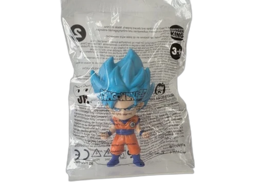 Burger King x Dragon Ball Z Super Saiyan Blue Goku Toy