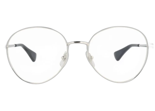 Cartier Photochromic Round Frame Metal Optical Frames CT0449O-30014716-004 Silver Silver Transparent