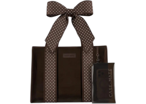 Case-Mate Canvas Tote Bag Oxford Navy Bow