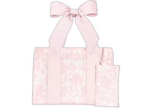 Case-Mate Jelly Tote Bag Ballet Pink Afternoon Rose Bow
