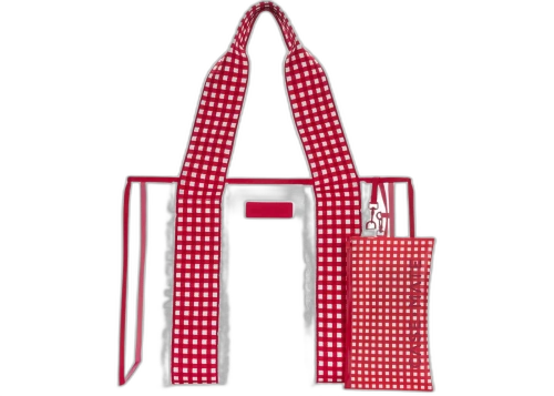 Case-Mate Jelly Tote Bag Cherry Gingham
