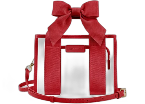 Case-Mate Jelly Tote Bag Navy Bandana Bow