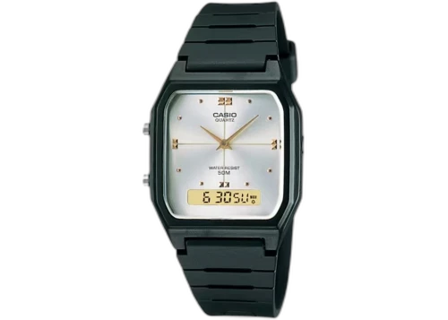 Casio Men’s Analog-Digital Dual Time Watch AW-48HE-7AVDF